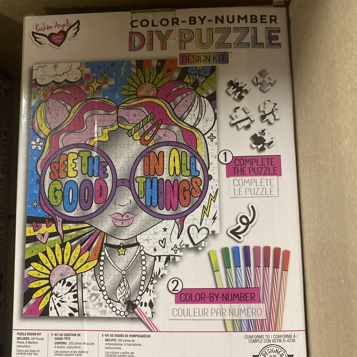 Color by Number Puzzle 's New