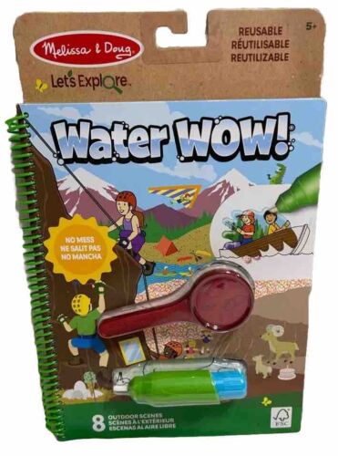 Melissa & Doug Aged 3 Plus Water Wow Vehicles On The Go Travel Activity Water Reveal Pad