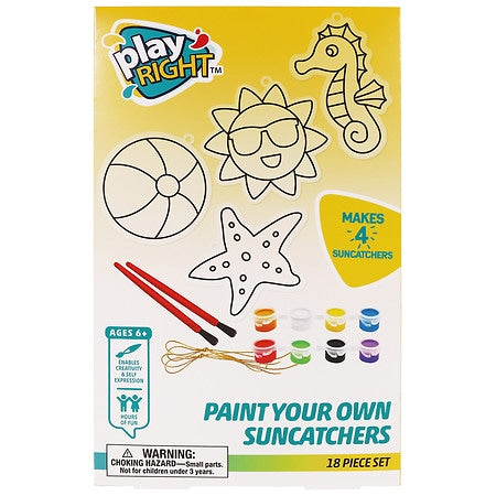 Playright Paint Your Own Suncatchers arts & craft kits