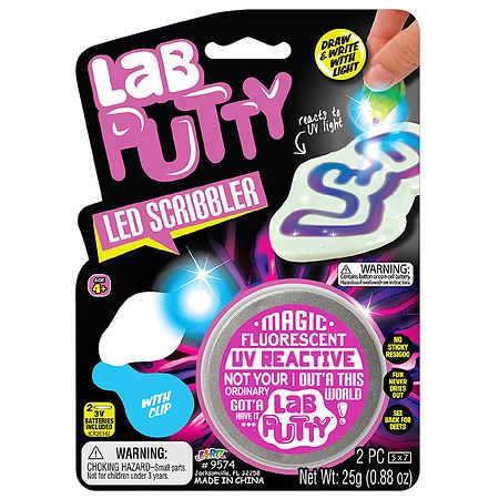 Ja-Ru LED Lab Putty, slim, fidget gel, silly putty