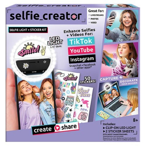 Selfie Creator, photo lab, TikTok, Intagrame, Youtube accessories for kids