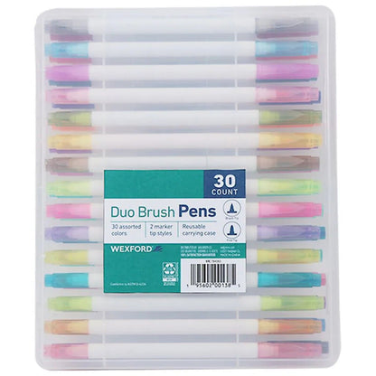 Wexford Duo Brush Pens - 30 count