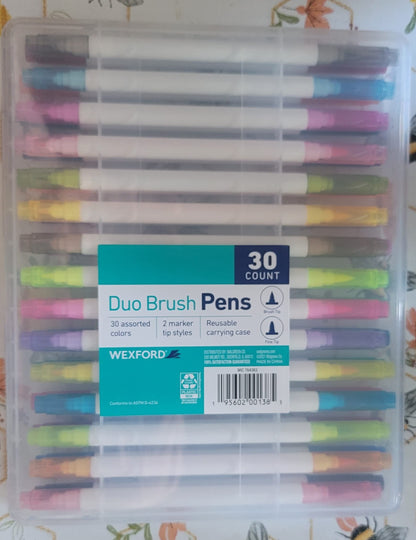 Wexford Duo Brush Pens - 30 count