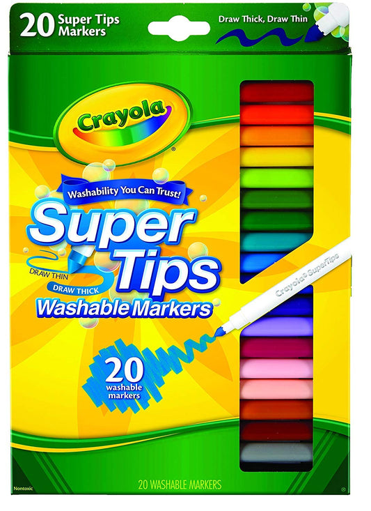 Super Tips Markers 20 count pack of 12