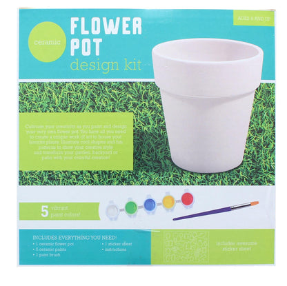 Anker Play Paint Your Own Flower Pot Arts & Craft Kit