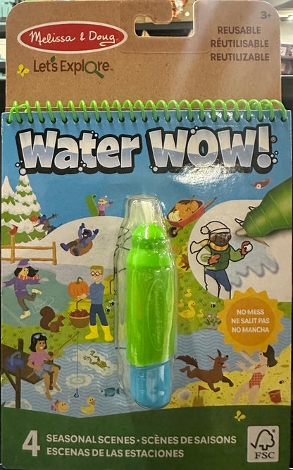 Melissa & Doug Aged 3 Plus Water Wow Vehicles On The Go Travel Activity Water Reveal Pad