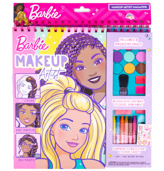 USA Barbie Makeup Artist Magazine, Create Your Own Hair & Makeup Looks Using 130+ Stencils