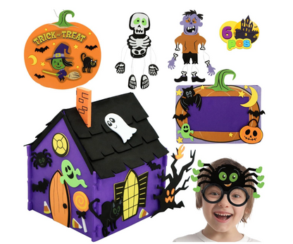 Halloween Foam Craft Kit, Party Favors for Kids