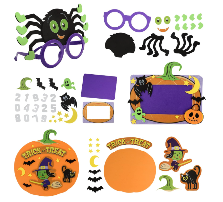 Halloween Foam Craft Kit, Party Favors for Kids