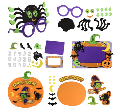 Halloween Foam Craft Kit, Party Favors for Kids